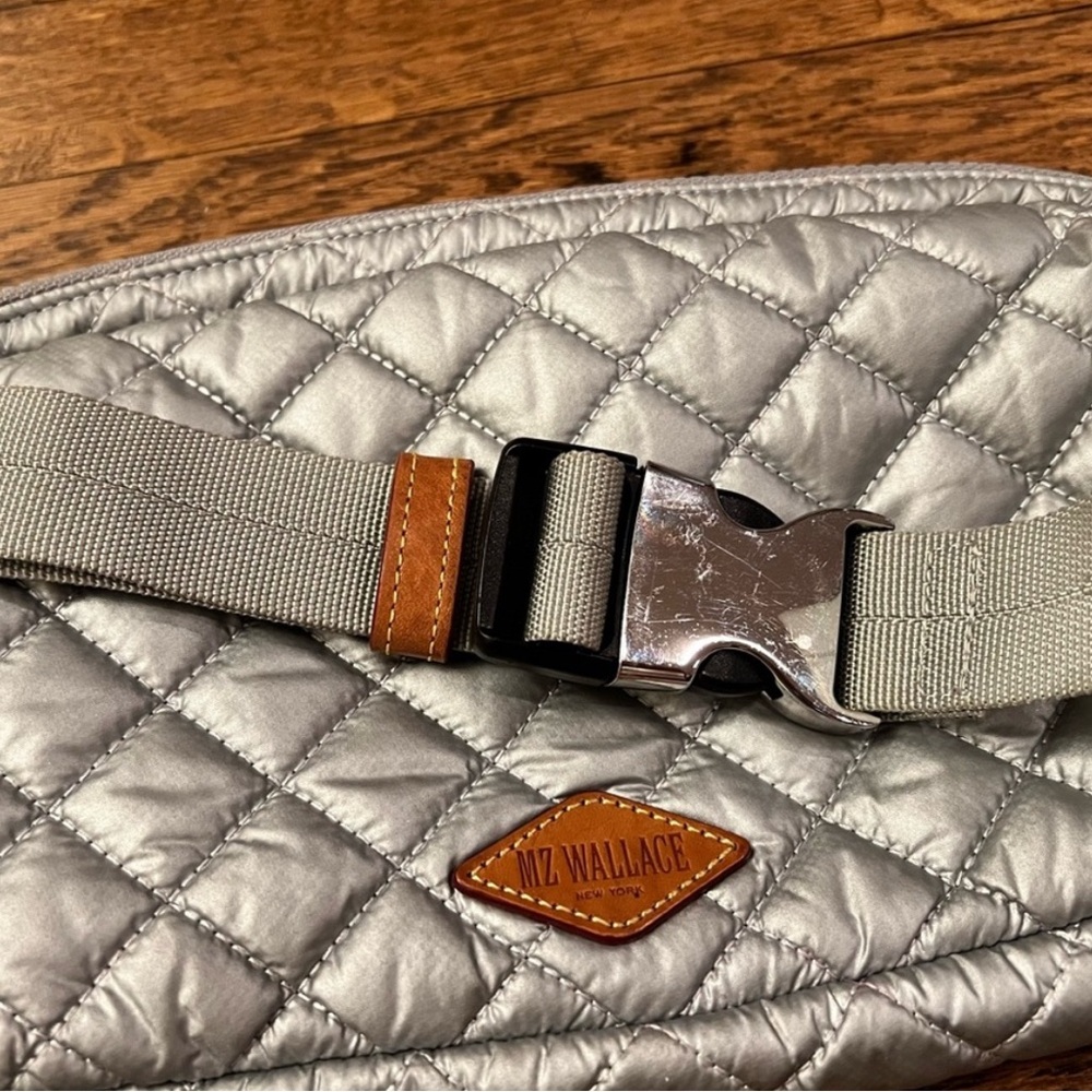 MZ Wallace Metallic Quilted Bag - Picture 4 of 5